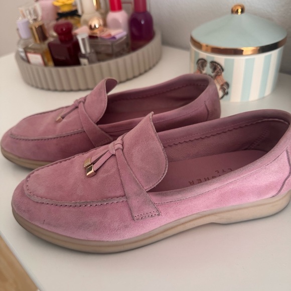 Marc Fisher Suede Pink Women’s Loafer - Picture 7 of 7